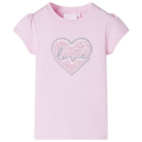 Camiseta infantil rosa claro 92 de , Camisetas para niños - Ref: Foro24-10484, Precio: 9,99 €, Descuento: %