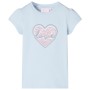 Light blue children's t-shirt 104 by , Kids T-shirts - Ref: Foro24-10490, Price: 9,67 €, Discount: %