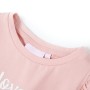 Hellrosa Kinder-T-Shirt mit Rüschenärmeln 140 von , Kinder-T-Shirts - Ref: Foro24-10503, Preis: 9,35 €, Rabatt: %