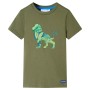 Khaki children's t-shirt size 128 by , Kids T-shirts - Ref: Foro24-12277, Price: 7,82 €, Discount: %