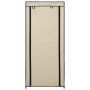 Shoe rack with cream fabric cover 58x28x106 cm by vidaXL, Shoe racks and shoe organizers - Ref: Foro24-282429, Price: 29,99 €...