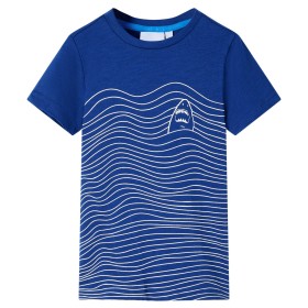 Dark blue children's t-shirt 116 by , Kids T-shirts - Ref: Foro24-12311, Price: 7,99 €, Discount: %