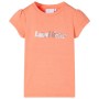 Camiseta infantil de manga casquillo naranja neón 140 de , Camisetas para niños - Ref: Foro24-10658, Precio: 9,27 €, Descuent...