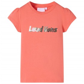 Camiseta infantil de manga casquillo coral 104 de , Camisetas para niños - Ref: Foro24-10645, Precio: 7,99 €, Descuento: %