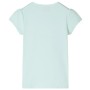 Camiseta infantil de manga casquillo menta claro 140 de , Camisetas para niños - Ref: Foro24-10838, Precio: 8,99 €, Descuento: %