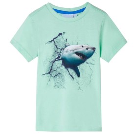 Light green children's t-shirt 104 by , Kids T-shirts - Ref: Foro24-11800, Price: 8,99 €, Discount: %