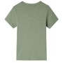 Kinder-Kurzarm-T-Shirt hellkhaki 92 von , Kinder-T-Shirts - Ref: Foro24-12209, Preis: 9,27 €, Rabatt: %