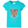 Mintgrünes Kinder-T-Shirt 104 von , Kinder-T-Shirts - Ref: Foro24-10450, Preis: 9,89 €, Rabatt: %