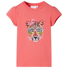 Camiseta infantil color coral 92 de , Camisetas para niños - Ref: Foro24-10459, Precio: 9,99 €, Descuento: %