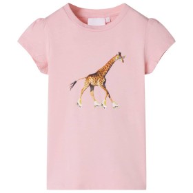 Hellrosa Kinder-T-Shirt 92 von , Kinder-T-Shirts - Ref: Foro24-10574, Preis: 9,99 €, Rabatt: %