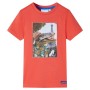 Hellrotes Kinder-T-Shirt 128 von , Kinder-T-Shirts - Ref: Foro24-11752, Preis: 7,95 €, Rabatt: %