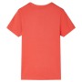 Camiseta infantil rojo claro 128 de , Camisetas para niños - Ref: Foro24-11752, Precio: 7,99 €, Descuento: %