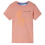 Kinder-Kurzarm-T-Shirt hellorange 140 von , Kinder-T-Shirts - Ref: Foro24-12223, Preis: 9,27 €, Rabatt: %