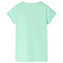 Camiseta infantil verde brillante 128 de , Camisetas para niños - Ref: Foro24-10737, Precio: 8,99 €, Descuento: %