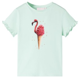 Camiseta infantil verde menta claro 92 de , Camisetas para niños - Ref: Foro24-10804, Precio: 9,99 €, Descuento: %