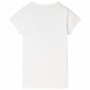 Ecru children's t-shirt 104 by , Kids T-shirts - Ref: Foro24-11130, Price: 9,67 €, Discount: %