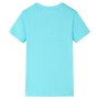 Camiseta infantil aguamarina 104 de , Camisetas para niños - Ref: Foro24-12455, Precio: 9,27 €, Descuento: %