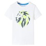 Ecru children's t-shirt 116 by , Kids T-shirts - Ref: Foro24-12131, Price: 7,95 €, Discount: %