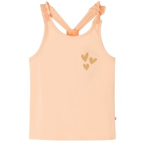 Camiseta de tirantes infantil naranja claro 104 de , Camisetas para niños - Ref: Foro24-10515, Precio: 9,99 €, Descuento: %