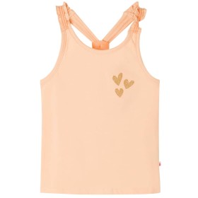 Camiseta de tirantes infantil naranja claro 128 de , Camisetas para niños - Ref: Foro24-10517, Precio: 7,99 €, Descuento: %