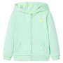 Children's bright green zip-up hoodie 92 by , Kids T-shirts - Ref: Foro24-11894, Price: 15,55 €, Discount: %