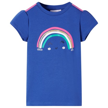 Camiseta infantil azul cobalto 116 de , Camisetas para niños - Ref: Foro24-11111, Precio: 7,99 €, Descuento: %