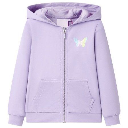 Children's lilac hooded sweatshirt 92 by , Kids T-shirts - Ref: Foro24-10844, Price: 18,30 €, Discount: %