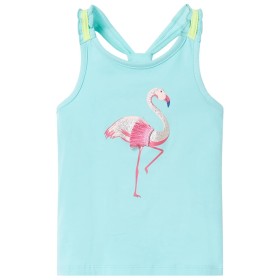 Light mint green children's tank top 92 by , Kids T-shirts - Ref: Foro24-11139, Price: 9,99 €, Discount: %