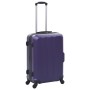 Set of 3 purple hard-shell trolley suitcases with wheels made of ABS. by vidaXL, Suitcases - Ref: Foro24-91877, Price: 128,88...