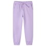 Pantalones de chándal infantiles color lila 116 de , Pantalones de niños - Ref: Foro24-10536, Precio: 11,43 €, Descuento: %