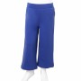 Pantalón infantil con perneras anchas azul cobalto 128 de , Pantalones de niños - Ref: Foro24-11037, Precio: 10,99 €, Descuen...