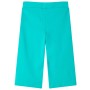 Pantalón infantil con perneras anchas verde menta 128 de , Pantalones de niños - Ref: Foro24-11042, Precio: 10,38 €, Descuent...