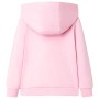 Rosafarbener Kinder-Kapuzenpullover mit Reißverschluss 92 von , Kinder-T-Shirts - Ref: Foro24-11564, Preis: 11,99 €, Rabatt: %