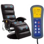 Brauner TV-Massagesessel aus Kunstleder von vidaXL, Elektrische Massagesessel - Ref: Foro24-248483, Preis: 325,01 €, Rabatt: %