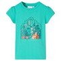 Camiseta infantil verde menta 104 de , Camisetas para niños - Ref: Foro24-11365, Precio: 9,99 €, Descuento: %