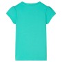 Camiseta infantil verde menta 128 de , Camisetas para niños - Ref: Foro24-11367, Precio: 9,81 €, Descuento: %