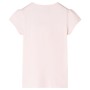 Camiseta infantil rosa suave 116 de , Camisetas para niños - Ref: Foro24-11331, Precio: 9,81 €, Descuento: %