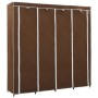 Wardrobe with 4 brown compartments 175x45x170 cm by vidaXL, Wardrobes - Ref: Foro24-282446, Price: 56,40 €, Discount: %