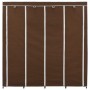 Wardrobe with 4 brown compartments 175x45x170 cm by vidaXL, Wardrobes - Ref: Foro24-282446, Price: 56,40 €, Discount: %