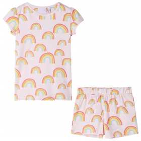 Pijama infantil de manga corta rosa suave 104 de , Pijamas de niños - Ref: Foro24-11400, Precio: 10,77 €, Descuento: %