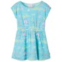 Vestido infantil color aguamarina claro 128 de , Vestidos de niños - Ref: Foro24-11442, Precio: 12,99 €, Descuento: %