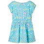 Vestido infantil color aguamarina claro 128 de , Vestidos de niños - Ref: Foro24-11442, Precio: 12,99 €, Descuento: %