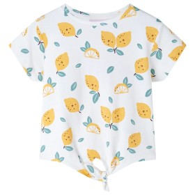 Camiseta infantil con parte inferior con nudo crudo 116 de , Camisetas para niños - Ref: Foro24-11496, Precio: 8,99 €, Descue...