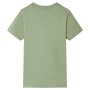 Helles Khaki Kurzarm-T-Shirt für Kinder 140 von , Kinder-T-Shirts - Ref: Foro24-12178, Preis: 9,99 €, Rabatt: %