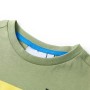 Helles Khaki Kurzarm-T-Shirt für Kinder 140 von , Kinder-T-Shirts - Ref: Foro24-12178, Preis: 9,99 €, Rabatt: %