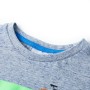 Camiseta infantil de manga corta azul mélange 140 de , Camisetas para niños - Ref: Foro24-12173, Precio: 9,35 €, Descuento: %