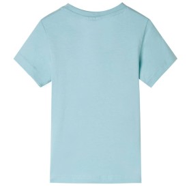 Light aquamarine children's t-shirt size 116 by , Kids T-shirts - Ref: Foro24-12261, Price: 7,99 €, Discount: %