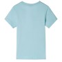 Light aquamarine children's t-shirt 140 by , Kids T-shirts - Ref: Foro24-12263, Price: 9,20 €, Discount: %