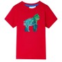 Camiseta infantil color rojo 116 de , Camisetas para niños - Ref: Foro24-12256, Precio: 7,99 €, Descuento: %