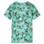 Camiseta infantil verde claro mélange 140 de , Camisetas para niños - Ref: Foro24-12408, Precio: 8,99 €, Descuento: %